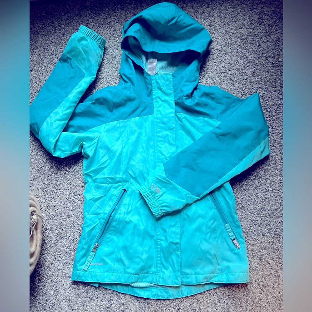CG Champion blue wind breaker kids M/M (7-8)